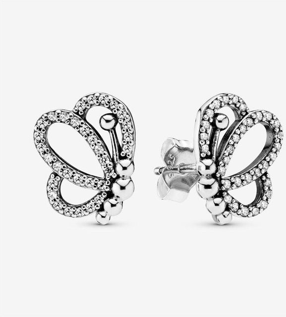 Ohrringe 925 Silber, Zirkonia, Damen - Bild 1