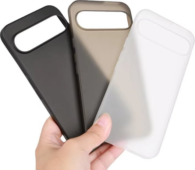 Superdünne PP-Hülle für Google Pixel 9 Pro XL und Pixel 9 XL, mattierte Rückseite, Anti-Fingerabdruck und kratzfest, Farbe: Grau - Bild 1