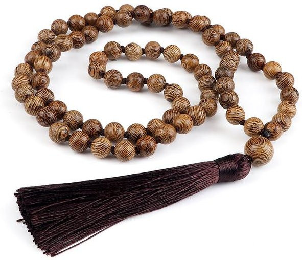 Wucifang Jewelry Halskette, Sandelholz, Holzperlen, Unisex - Bild 1