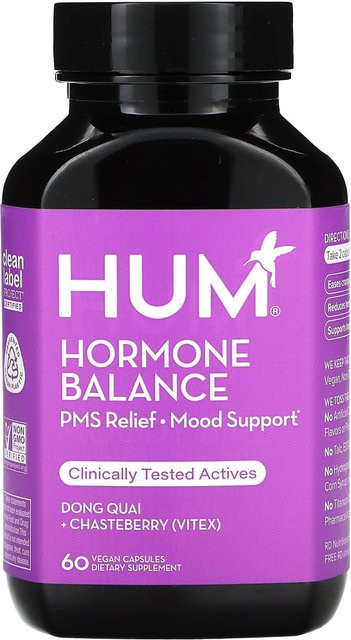 HUM Nutrition Hormonhaushalt, 60 vegetarische Kapseln, Unisex - Bild 1