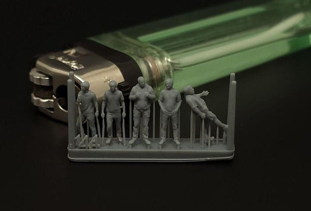 Brengun Aeroclub members, 5-teiliges Set, Einzelfigur, 1:144 - Bild 1