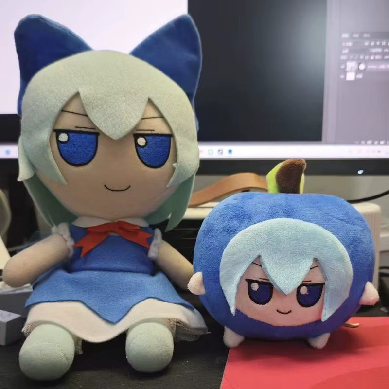 Mysterious Sea Touhou Project Hot Cirno Apple Baka, Plüschtier, Baumwollpuppe - Bild 3
