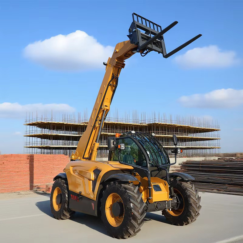Nicosail Mini-Teleskoplader kompakter 4x4 Teleskop-Radlader mit Rotationsfunktion 1 Tonne oder 2 Tonnen - Bild 2