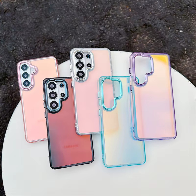 Modische Chamäleon-Hülle für Samsung Galaxy S26 S25 S24 S23 S22 Plus Ultra S21 S20 FE A56 A55 A54 A53 A52 A36 A35 A34 5G in Multicolour - Bild 1