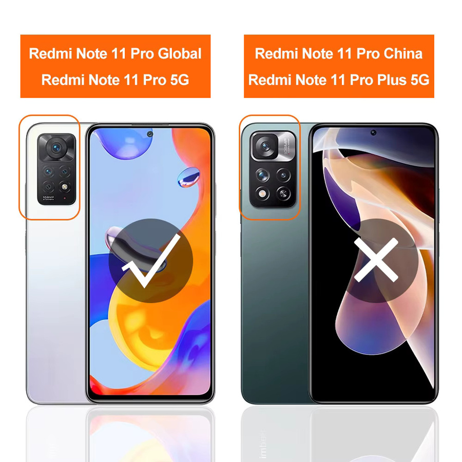 Xiaomi Redmi Note 11 Pro und Redmi Note 11 Pro 5G AMOLED-Display mit Touchscreen-Digitizer in Schwarz, 6,67 Zoll - Bild 4