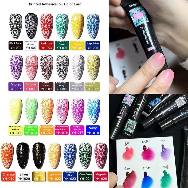 Nagellack Gel, hochpigmentiert, abwaschbar - Bild 4