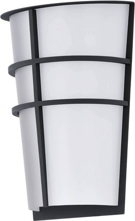 Eglo LED-Außenwandleuchte Breganzo in Schwarz, H x B: 25 x 18 cm - Bild 1