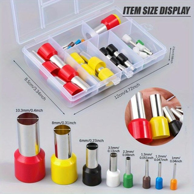 40 Stück Mini Ton Ausstecher für Ohrringe, runde Keramikwerkzeuge für Polymer Clay in Multicolour - Bild 1