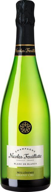 Nicolas Feuillatte Champagne Grand Cru Brut Blanc de Blancs Chardonnay 2016, 0,75 l - Bild 1