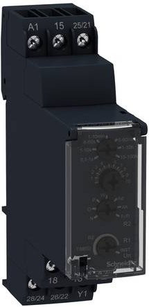 Schneider Electric RE22R2MJU Multifunktions-Zeitschalter Elektronisch Schwarz für DIN-Schiene - Bild 1