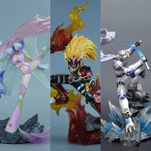 Bandai Digimon Agunimon Garurumon, Actionfiguren, 26cm, PVC - Bild 1