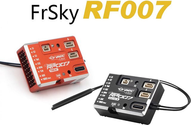 FRSKY VANTAC RF007 Flybarless Hubschrauber-Flugcontroller, Zubehör - Bild 1