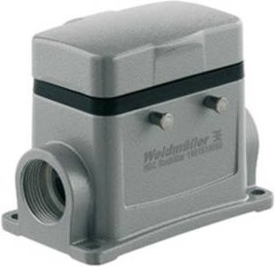 Weidmüller HDC 10B SDBO 2M25G 1787670000 Sockelgehäuse aus Edelstahl in Grau - Bild 1