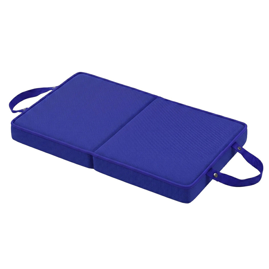 Relaxdays Garten Kniematte aus Schaumstoff in Dunkelblau, faltbar und stoßdämpfend, B/T/H: 61,0 x 34,0 x 6,0 cm - Bild 2