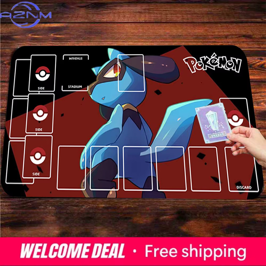 Potdemiel Riolu Pokémon Spielmatte, Zubehör, Bunt / Mehrfarbig - Bild 3