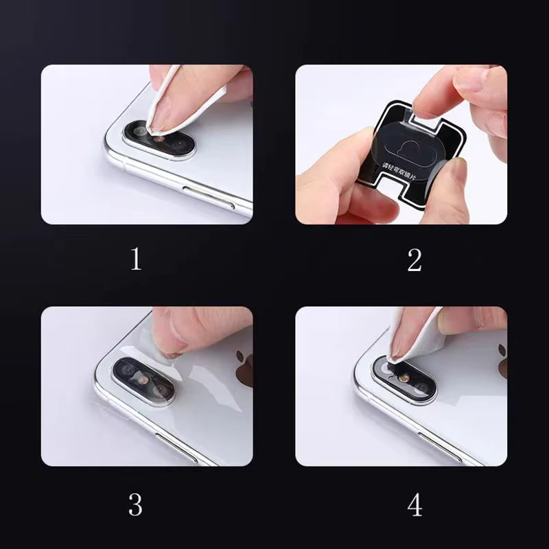 Aluminium-Metall-Objektivschutz für Xiaomi 14T Pro in Schwarz - Bild 5