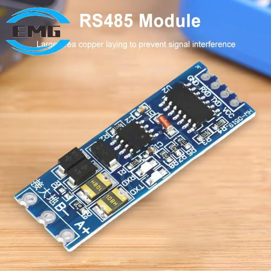 TTL zu RS485 Konvertierungsmodul für automatische Durchflussregelung, 3.3V/5V, Blau - Bild 2