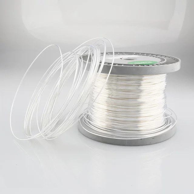 Audiocrast HIFI Audio DIY Kabel aus 99,99998% reinem Silber für High Fidelity Kopfhörer Signal-Linien - Bild 1