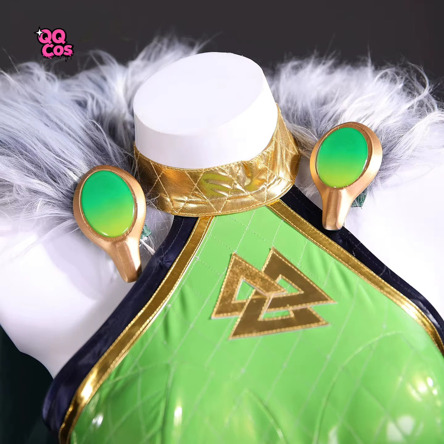 QQcos Lady Loki Cosplay Komplettset Kostüm, Marvel, Fantasy, Plüsch / Textil - Bild 2