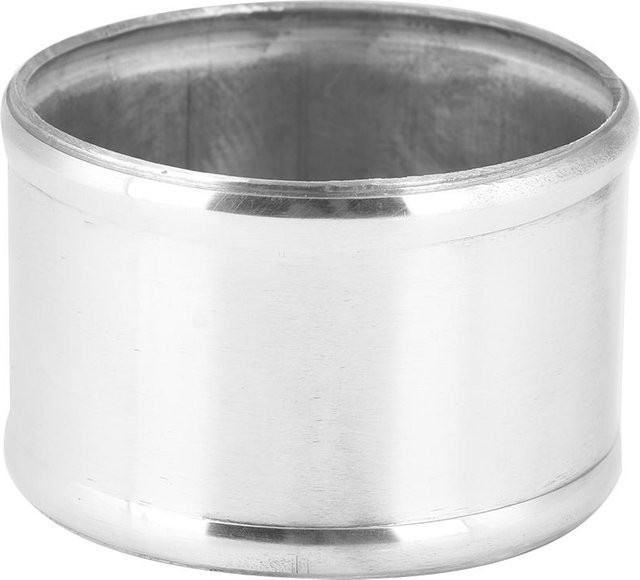 Igeteck Schlauchverbinder aus Aluminiumlegierung in Silber, Durchmesser: 76 mm auf 50 mm, Länge: 76 mm auf 50 mm - Bild 1