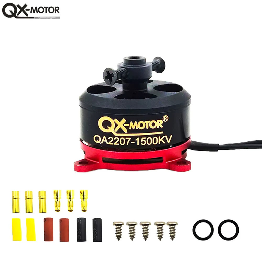 QX-MOTOR qa2207 1500kv bürstenloser Motor, QX-20A 3s ESC, Schwarz, Metall - Bild 2
