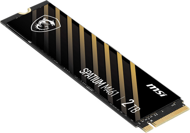 MSI S78-440Q550-P83 Interne SSD M.2 NVMe 2000 GB PCI Express 4.0 3D NAND Schwarz - Bild 1