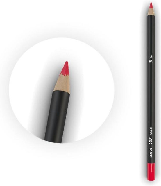 AK Interactive Aquarellstift in Rot mit Pigmenten - Bild 1