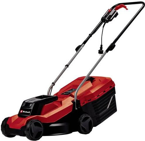 Einhell GC-EM 1000/32 Elektro-Rasenmäher in Rot mit 1000W Leistung und 32 cm Schnittbreite - Bild 1