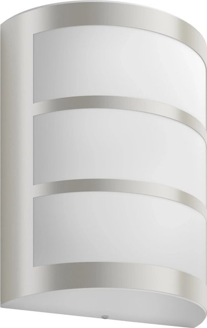 Philips Python LED-Außenwandleuchte in Edelstahl Silber mit Up-Down-Lichtfunktion und 6W Warmweiß - Bild 1