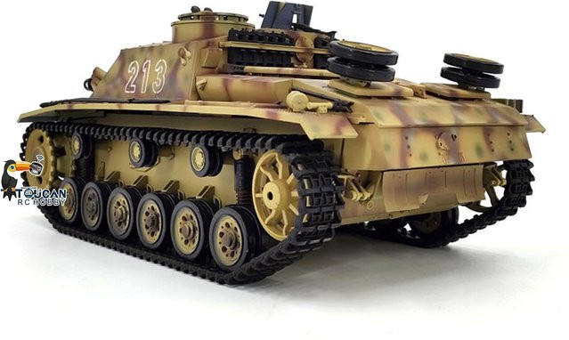 Henglong Stug III Panzer, RC Militärmodell, 1:16, mit Soundeffekten - Bild 1