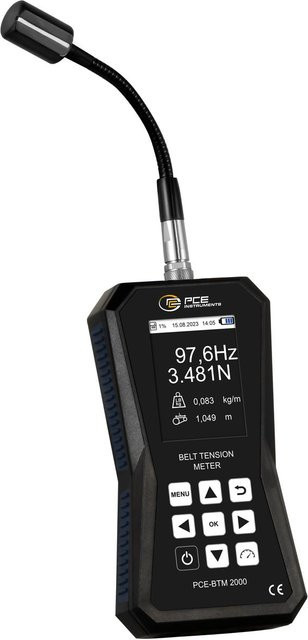 PCE Instruments Riemenspannungsmessgerät PCE-BTM 2000A in Schwarz - Bild 1