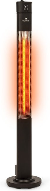 Blumfeldt Heat Guru Plus Infrarot-Heizstrahler 2000 W mit 3 Heizstufen und Fernbedienung, Schwarz - Bild 2