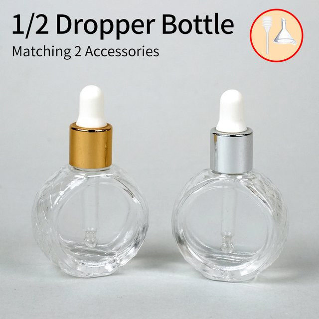 MUB Glasflasche mit Pipette, 10 ml, inklusive 2 Sprühflaschen, Trichter und Federstrohhalm - Bild 1