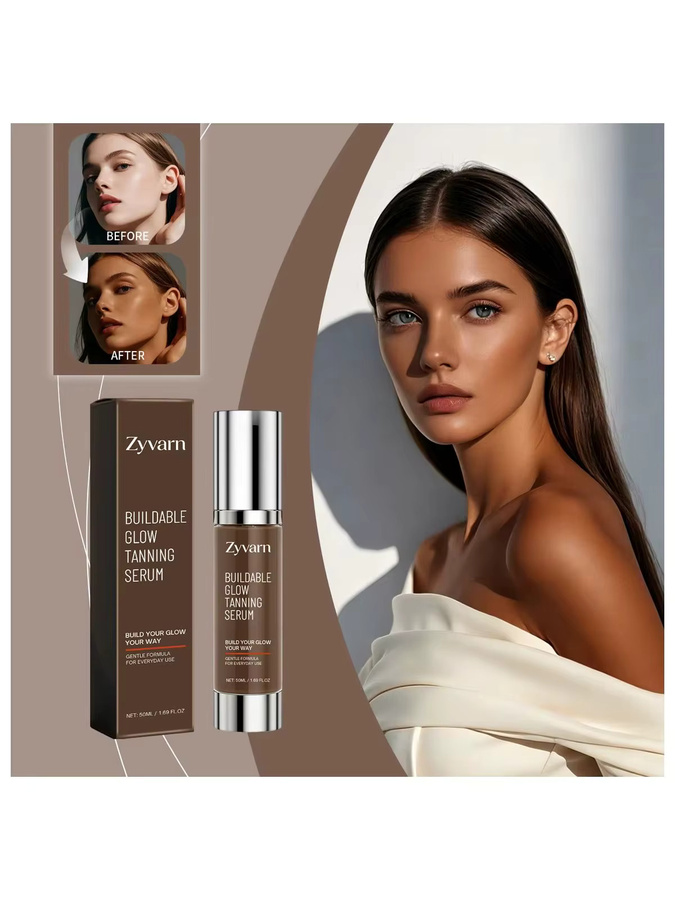 Hoygi Selbstbräunungs-Serum für Gesicht und Körper, Unisex - Bild 6