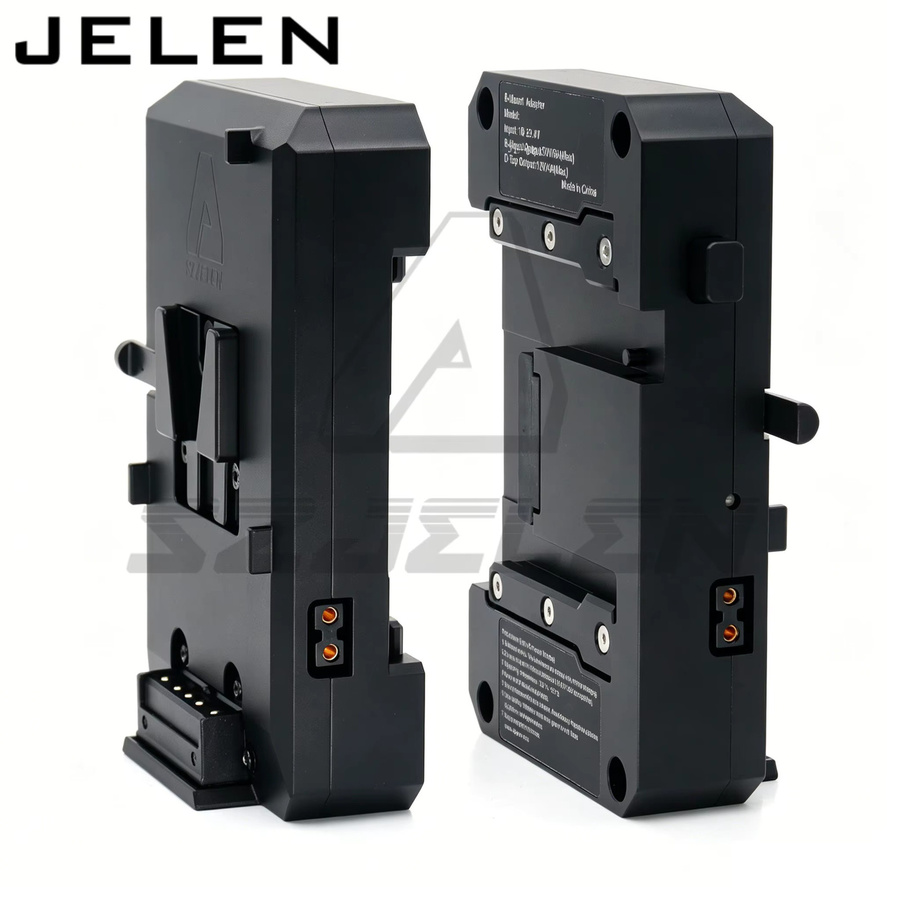 SZJELEN B-Mount-Adapter in Schwarz mit V-Mount-Batterieeingang 10-29,4 V und B-Mount-Ausgang 30 V/6 A für Arri Alexa 35, 35X und 265 - Bild 3