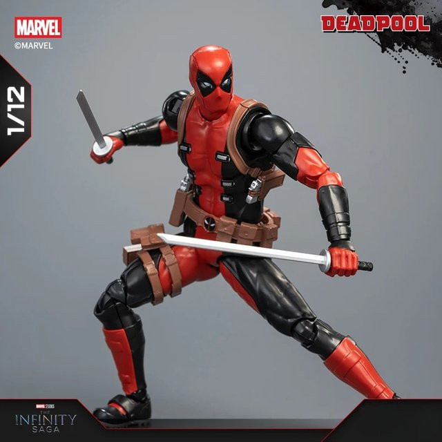Fondjoy Deadpool Actionfigur, Marvel, 1/12 Modell - Bild 1