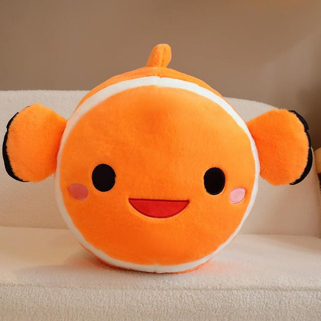 Yiran toy Clownfisch-Stofftier, Kuschelkissen, ab 0 Jahren - Bild 1
