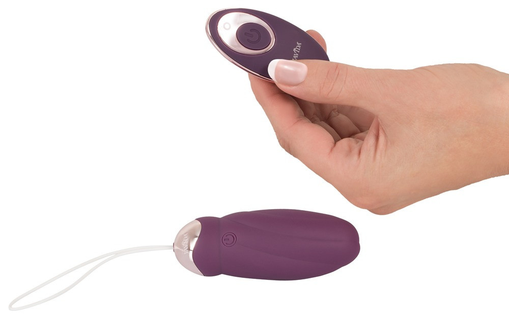 Javida RC Rotating Love Ball Vibro-Ei in Purple, 60 g, mit Fernbedienung steuerbar - Bild 3