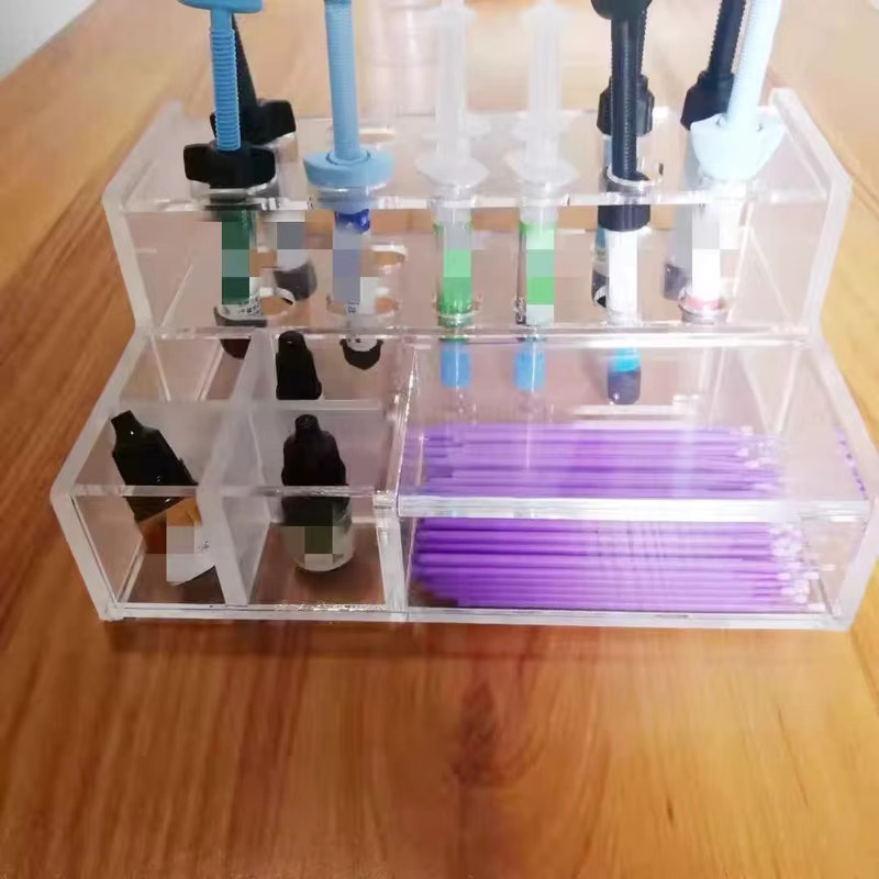 INSEX Dental-Harz-Aufbewahrungsbox aus Acryl in Transparent - Bild 2