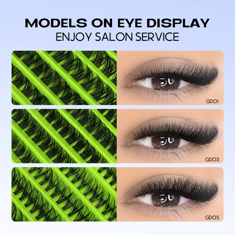 Lasvirey Wimperncluster-Set, Unisex - Bild 6