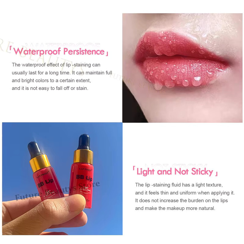 Korea Glow BB Lippen Ampulle Serum, Glänzend, Unisex - Bild 3