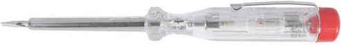 Bernstein Tools for Electronics Phasenprüfer 4-343-VDE in Rot Transparent, 220 - 250 V/AC, Spitze: 3 mm, Länge: 60 mm - Bild 1