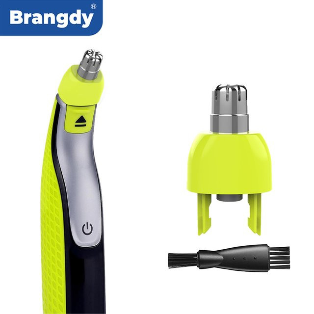 Brangdy Ersatzköpfe für Nasenhaarschneider, abwaschbare Doppelklingen - Bild 1