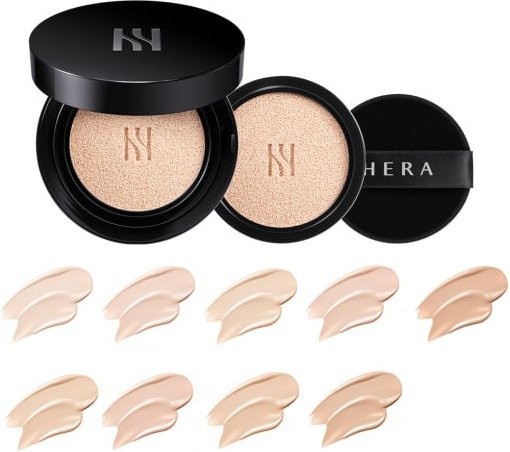 Hera Black Cushion Foundation Duo 21N1 Vanilla, SPF34, 2x 15g - Bild 1