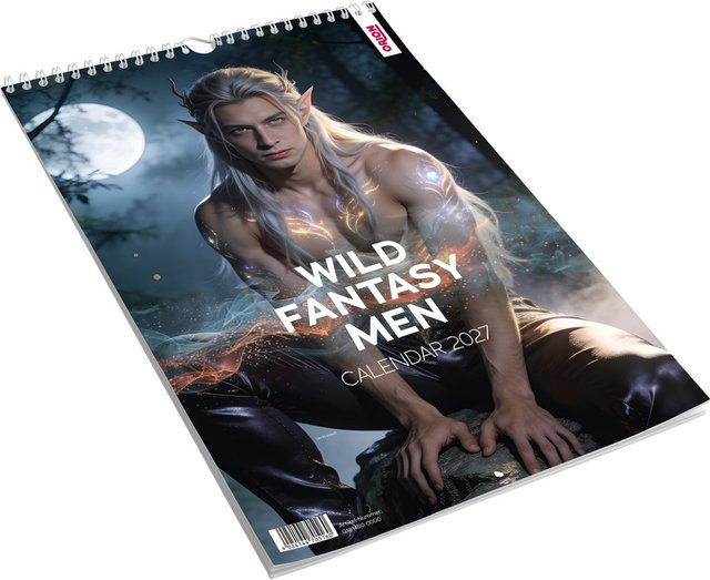 Wild Fantasy Men 2027, Wandkalender - Bild 1