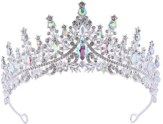 Wucifang Jewelry Brautkrone, Strass-Stirnband, Metall, Damen - Bild 1