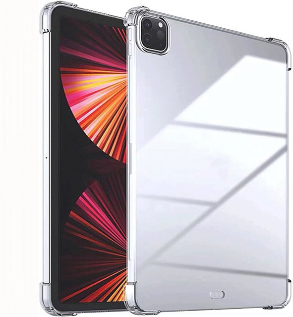 Stoßfeste Airbags-Schutzhülle aus transparentem TPU Silikon für Apple iPad Pro 11 2021 (Modelle A2301, A2459, A2460) - Bild 1