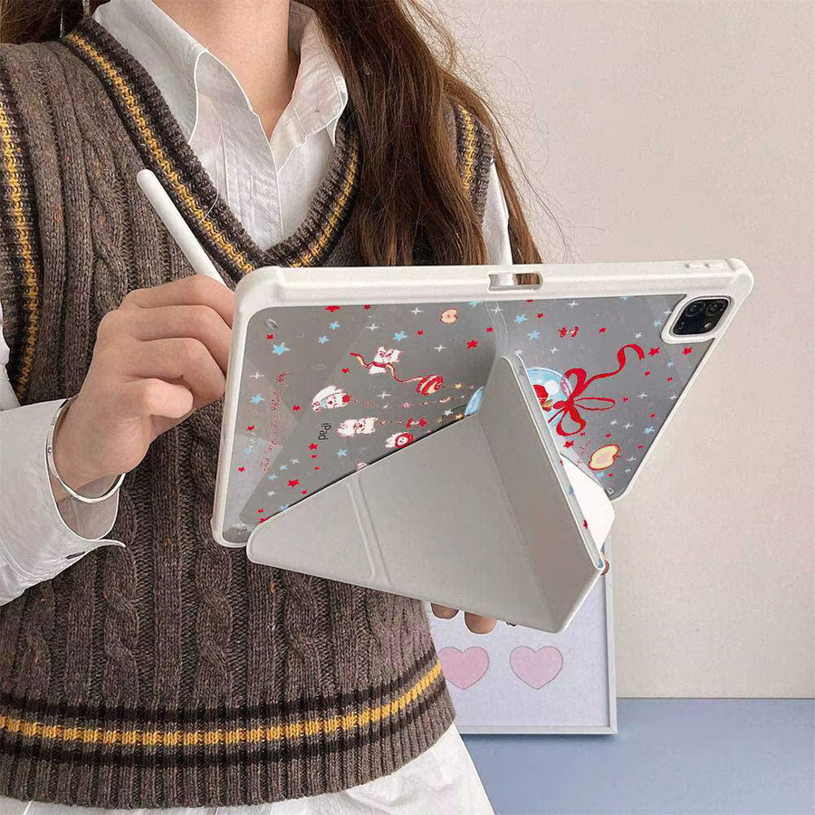 Hansong Schutzhülle mit Stifthalter für iPad Air 11 M3, iPad Pro 11 und iPad Pro 12,9 Zoll sowie iPad 10. Generation - Bild 4