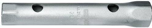 Gedore Doppelsteckschlüssel 26 R SW 18x19mm, silberfarben, Stahl verchromt - Bild 1