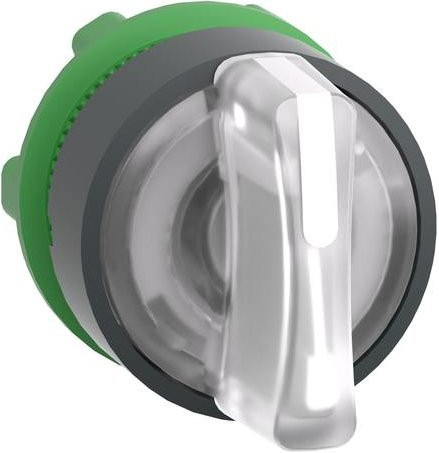 Schneider Electric ZB5AK1313 Leuchtwahlschalter-Frontelement in Weiß und Mehrfarbig aus Kunststoff - Bild 1